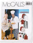 McCall's Patterns M2233 Misses' and Men's Jacket, Shirt, Apron, Pull-On Pants, Neckerchief and Hat, Size SML