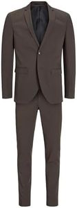 Jack & Jones Jprfranco Suit Noos, Traje Hombre, Mulch, 46