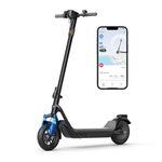 NIU K100P Electric Scooter for Adults - 600W Power, 29Km Range, Max Speed 28km/h, 9'5 Tires, Dual Brakes, Portable Folding Commuting E Scooter, UL Certified
