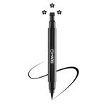 MARS Magic Star Pen Eyeliner With Creative Tattoo Stamp | One Swipe Matte Finish Pigmentation | Water-Resistant & Smudge Proof | Upto 5 Hours Long Lasting | Precise Application (7.5ml) (03-Flower)