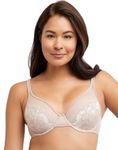 Bali Women's One Smooth U Lace Minimizer, Underwire Full-Coverage Convertible Bra, Evening Blush, 36D