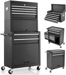 GiantexUK Tool Cabinet, 2 in 1 Lock