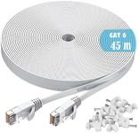 Ethernet Cable, 45M / 150ft Cat6 Wh