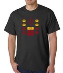Properganda Kitt Dashboard t-Shirt from Knight Rider (XXLarge) Black