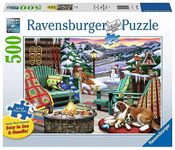 Ravensburger Après All Day Jigsaw Puzzle - 500 Pieces | Large Format | Unique Softclick Interlocking Technology | Perfect for Family Fun and Relaxation | FSC Certified Materials