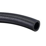 uxcell 3/4" ID Fuel Line Hose, 1 1/16" OD 5ft Oil Tubing Black for Small Engines