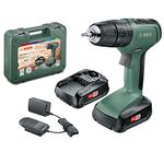 Bosch Home and Garden Cordless Combi Drill UniversalImpact 18 (2 batteries, 18 Volt System, in carrying case)