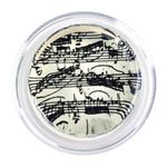 Magic Rosin - 3G Bach Manuscript - Premium Grade Instrument Rosins for Violin, Viola, and Cello Bows - Excellent Grip - Delivers a Clear, Complex Tone - Purified Transparent Pine Rosin - USA Made