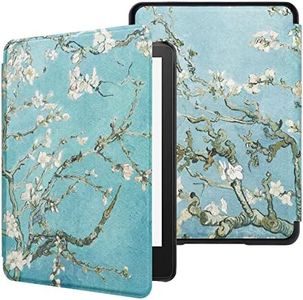 WALNEW Case Cover for 6.8” Kindle Paperwhite 11th Generation 2021- Premium Lightweight PU Leather Book Cover with Auto Wake/Sleep for Amazon Kindle Paperwhite 2021 Signature Edition E-Reader