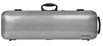 GEWA Violin Case Idea 2.0 Silver Carbon with Additional Side Handle Made in Germany