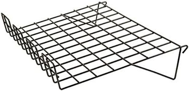 Econoco BLK/SL22 Sloping Shelf with 3" Lip, 14" Depth x 22-1/2" Length, Black (Pack of 6)