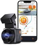 VANTRUE E1 Lite WiFi Mini Dash Cam with Voice Control, 1080P Front Dash Camera for Sedans/SUVs/Trucks, GPS, Free APP, 24 Hours Buffered Parking Mode, Super Night Vision, Support 512GB Max