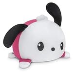 TeeTurtle - The Officially Licensed Original Sanrio Reversible Plushie - Pochacco Plushie - Cute Sensory Fidget Stuffed Animals That Show Your Mood