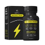 JustFloow Alpha Genius® Testosterone Supplements for Men - Improve Recovery, Energy Levels & Muscle Function - Testosterone Booster Formulated with Tribulus Terrestris, D-Aspartic Acid & Maca Roots