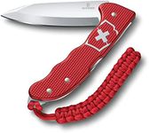 Victorinox Hunter Pro Alox Large Pocket Knife with Lock Blade and Lanyard Hole - Red