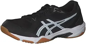 ASICS Men's Gel-Rocket 10 Volleyball Shoes, 11, Black/Gunmetal