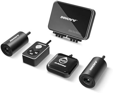 INNOVV K7 Motorrad Dashcam Front und Heck mit EIS 2K+2K@30FPS oder 1080P+1080P@30 FPS, Motorradkamera, GPS, WiFi, 24h Parkmodus, Unfallerkennung, wasserdichte Motorradkamera, Unterstützt bis 512GB