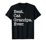 Best Cat Grandpa Ever T-Shirt
