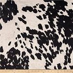 Udder Madness Cow Upholstery Black,