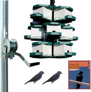 Heritage Farms Quad Pod Purple Martin House Package, 3 Pods