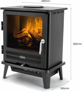 Dimplex Willowbrook Optimyst Electric Stove – Realistic Flame Effect