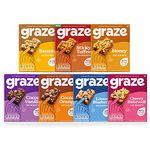 Graze Oats Snacks Variety box - 32x30g oats bars - Packaging may vary - Total 32 Snacks Selection Box