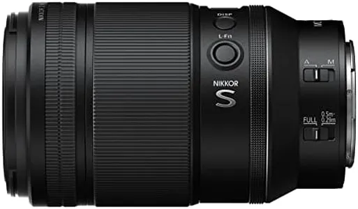 Nikon NIKKOR Z MC 105mm f/2.8 VR S | Professional macro prime lens for Z series mirrorless cameras | Nikon USA Model