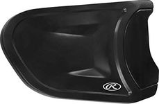 Rawlings R-EXT Universal Batting Helmet Extension for Right-Handed, Black, One Size, Model Number: REXTR-B0