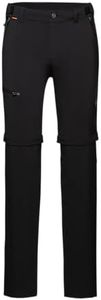 Mammut Runbold IV Zip Off Pants Men | Outdoor Wanderhose für Herren, Für Hiking und Trekking | Schwarz, 54, Lang