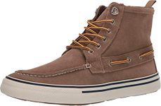 Sperry Men's Striper Storm Hiker Snow Boot, Tan Suede, 9