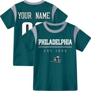 INAOO Philadelphia T-Shirt for Kids Clothes Short Sleeve Custom Gifts