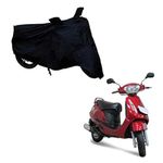 Adroitz AD-BBC-BLK-T1-S-DDZ Bike Body Cover for Mahindra Duro DZ (Black)