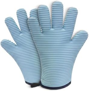 Stripes Gloves - Aqua