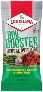 Herbal Overload Boil Booster - Seafood Boil Enhancer - Crab, Shrimp, Crawfish Seasonings, Boil Enhancer Cajun Seasoning 8 oz. (Pack of 1) By Louisiana Fish Fry