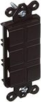 Lutron CA-6PF-BR Claro 6-Port Frame, Brown