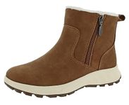 Khombu Women's Sienna Snow Boot, Brown, 4 UK