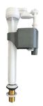PlumbEZ WRAS Toilet Fill Valve 1/2" BSP Brass Thread, 10" Cistern Fill Valve Bottom Entry with Air Gap Design & Adjustable Float. Bottom Entry Toilet Float Compact Design for High & Low Pressure