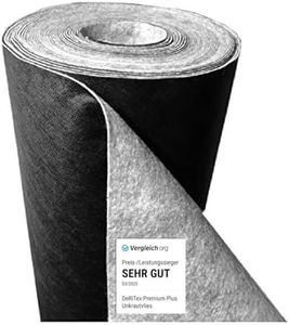 DeRiTex 180 g/m² - Unkrautvlies BZW. Unkrautschutzvlies „Premium Plus“ (L) 25 m x (B) 1,0 m = 25m²
