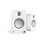 Kanto TUKW Powered Speaker with Headphone Out | Built-in USB DAC | Dedicated RCA with Phono Pre-amp | Bluetooth 4.2 with aptx HD & AAC | AMT Tweeter and 5.25" Aluminum Driver | Pair | Matte White