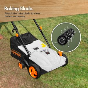 VonHaus 1500W Electric Lawn Scarifier – Powerful Garden Tool