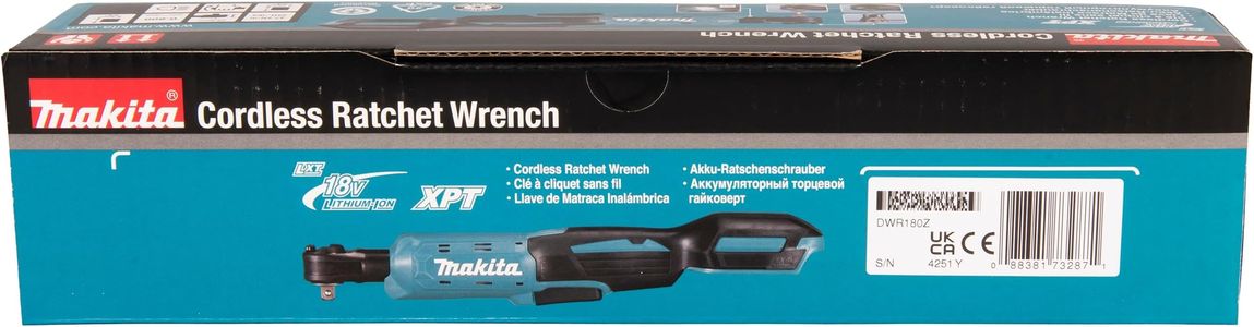 Makita 18V Cordless Ratchet – Compact Power Tool