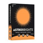 Neenah Astrobrights Premium Color Card Stock, 65-Pound, 8.5 x 11-Inch, 250 Sheets, Cosmic Orange