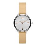 MVMT Analogue Quartz Watch for Women with Camel Brown Leather Strap - 28000279-D