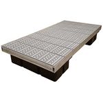 Patriot Docks 4'x8' Floating Dock Kit Section with Polypropylene Decking