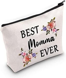 LEVLO Mother's Day Gift Idea Best Mom/Nana/Momma/Mia/Aunt Ever Makeup Bags Gift for Aunt Mother Grandmother, momma