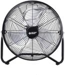 BEYOND BREEZE 14 Inch Floor Fan High Velocity, Heavy Duty 3-Speed Metal Cradle Fans with Adjustable Tilt for Home, Workshop, Garage, Commercial Use