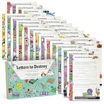 Knock Knock Letters to Destroy Fill-In Letters: An Incredibly Honest Set of 25 Guided Letters To Never Send (2 Each, 50 Total Letters)