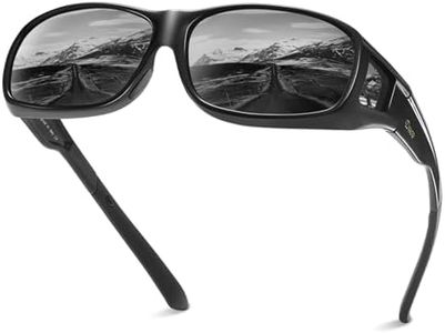 Duco Unisex Wraparound Fitover Glasses Polarized Wear Over Sunglasses 8954