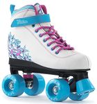 SFR Vision II Roller Quad Skate White/Blue UK2/EU34