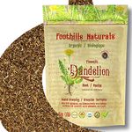 Foothills Naturals Organic Dandelion Root Roasted Granules - Coffee Substitute, Tea, Superfood